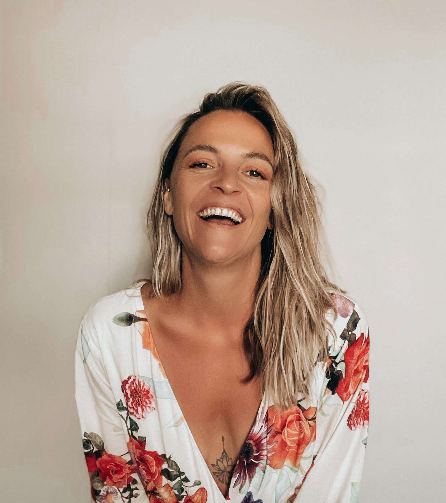 Korinna, author of The Longest Journey smiling